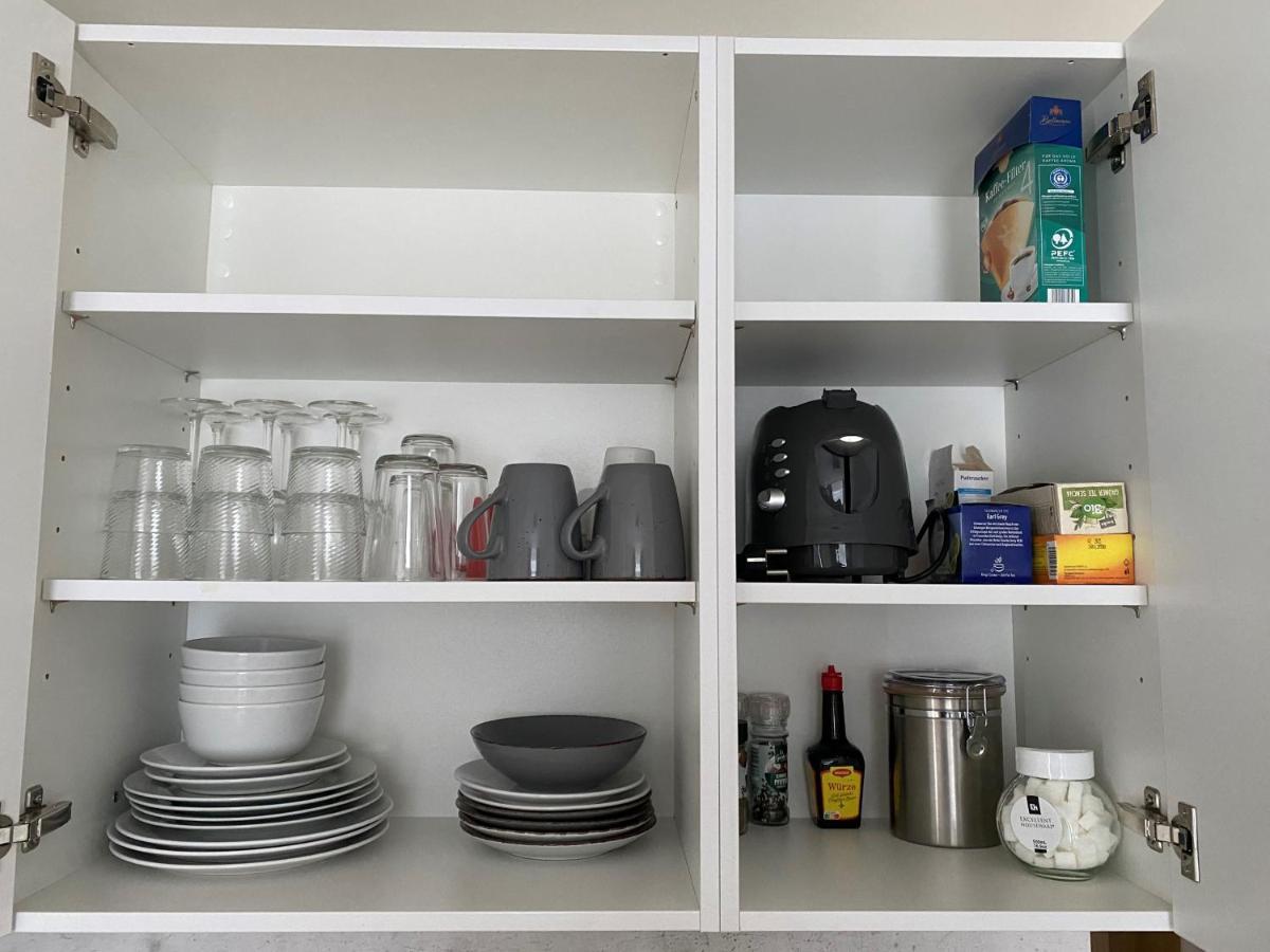 Modernes Apartment - Zentrale Lage - Kostenloses Parken Amberg Eksteriør billede