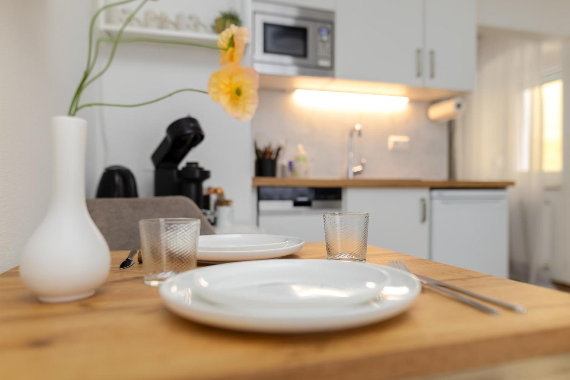 Modernes Apartment - Zentrale Lage - Kostenloses Parken Amberg Eksteriør billede